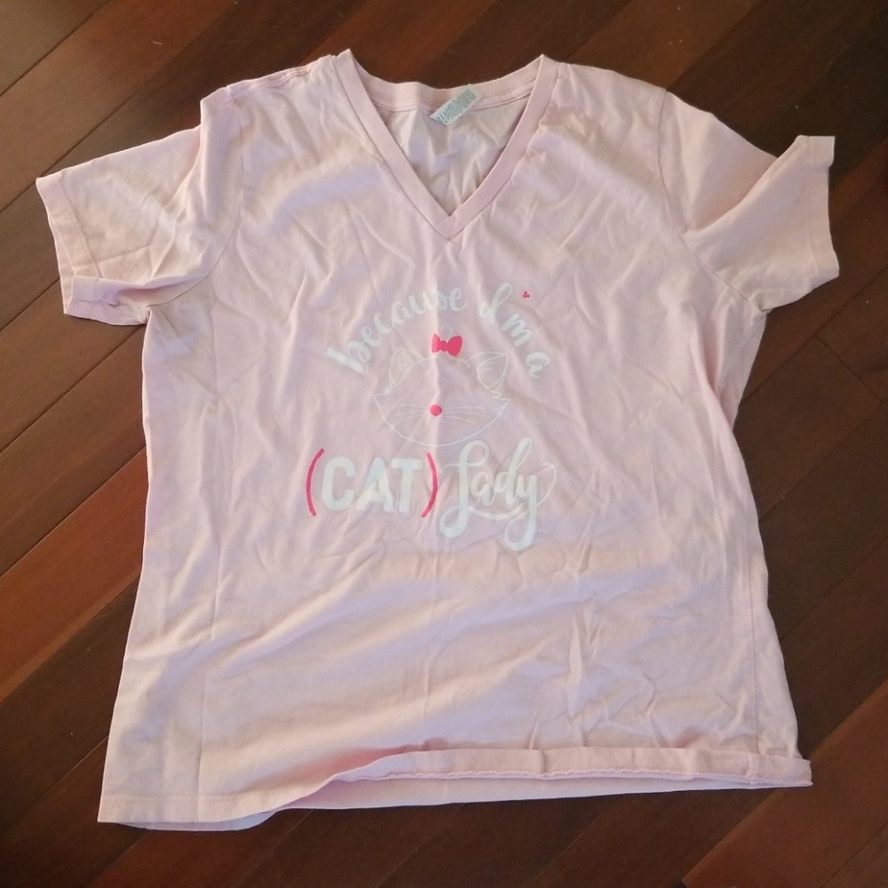 Cat lady shirt once upon apparel